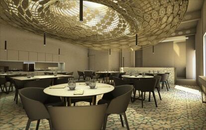 Imagen virtual de Noor, el nuevo restaurante de Paco Morales en C&oacute;rdoba.