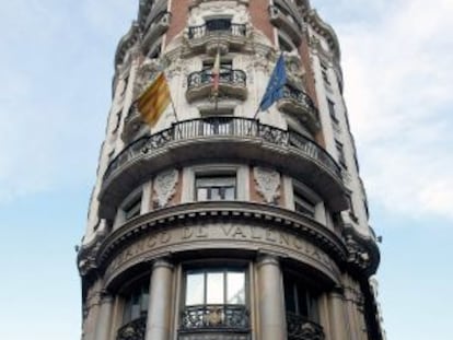 Sede central del Banco de Valencia.