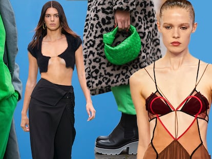 El collar de Vivienne Westwood, la sudadera de Pangaia, el top de Jacquemus, el bolso de Bottega Veneta o el vestido de Nensi Dojaka son algunas de las prendas más virales del año.