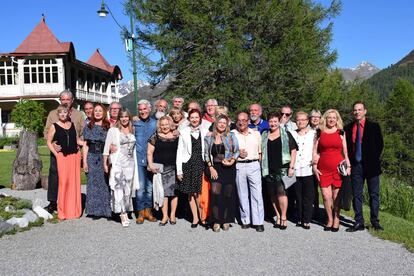 Los participantes de 'Hotel Romántico'.