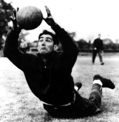 Ramallets, durante un entrenamiento