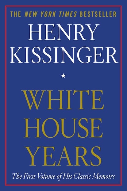 Portada de 'White House Years', de Henry Kissinger.
