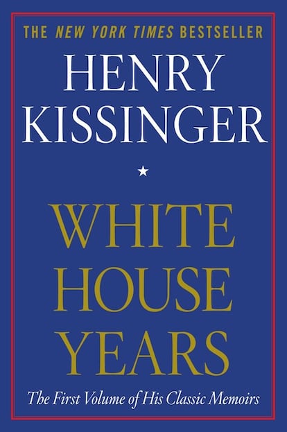 Portada de 'White House Years', de Henry Kissinger.