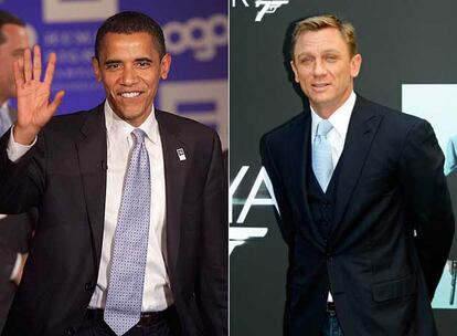 Barack Obama y Daniel Craig, entre los mejores vestidos según la revista <i>Squire.</i>