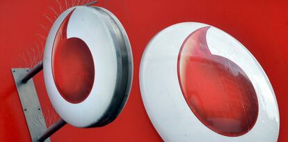 Logotipo de Vodafone.