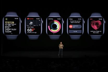 Sumbul Desai, responsable de Salud Digital de Apple, habla de las nuevas funciones del Apple Watch.