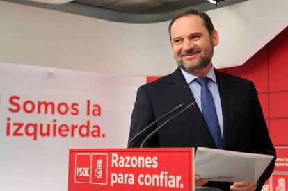 José Luis Ábalos, secretario de Oranización del PSOE.