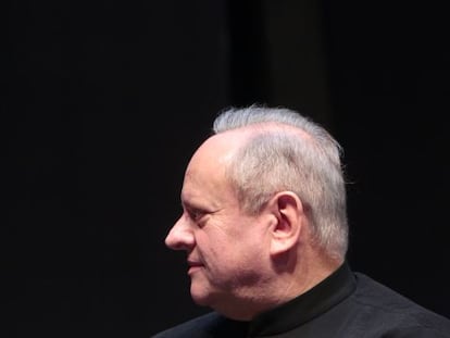 El chef franc&eacute;s J&ouml;el Robuchon, fotografiado en Madrid Fusi&oacute;n 2015. 