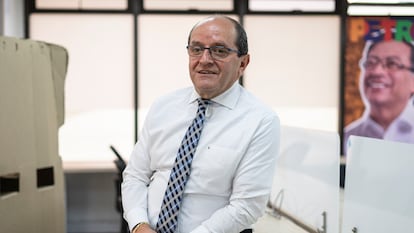 Álvaro Echeverry en Bogotá, Colombia,  en mayo de 2022.