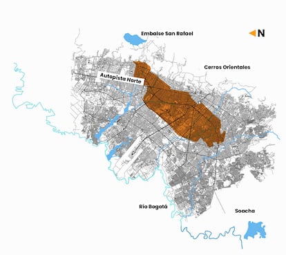 El primer turno del racionamiento de agua en Bogotá afectará a diez localidades de la franja nororiental y centro de la ciudad.