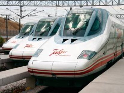 Trenes de alta velocidad de Talgo.