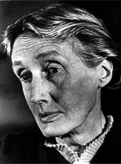 Virginia Woolf, fotografiada por Gisèle Freund. PRIMER PLANO - RETRATO