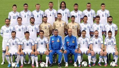La selección griega.