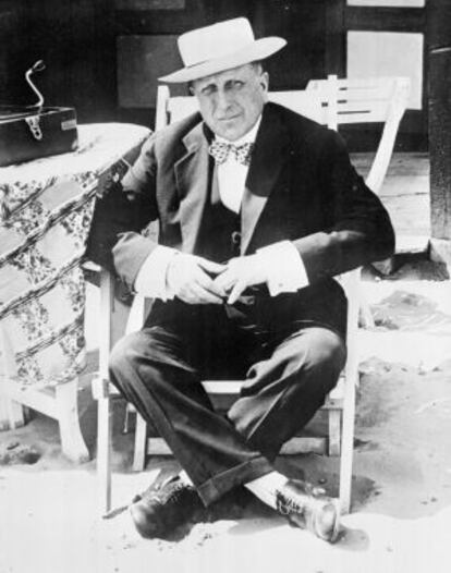 William Randolph Hearst, pictured in Venice. 