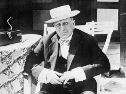 William Randolph Hearst, pictured in Venice. 