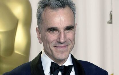 El actor brit&aacute;nico Daniel Day-Lewis, en los Oscar de 2013.