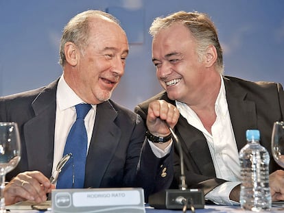 Rodrigo Rato y Esteban González Pons
