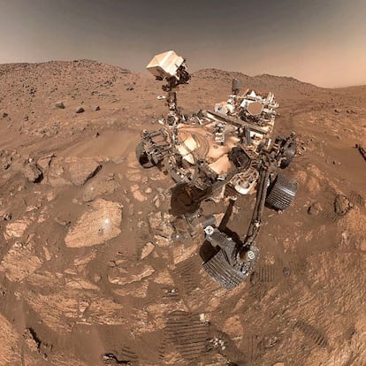 MADRID, 10/09/2025.- Desde 2020, el rover Perseverance recorre el cráter Jezero de Marte en busca de signos de vida antigua. En esta búsqueda, los científicos han descubierto unos raros nódulos de minerales cuya historia química sugiere que podrían haberse formado en procesos químicos prebióticos o microbianos, dos procesos relacionados con la vida. El rover de la NASA recogió las muestras el año pasado en una zona conocida como Neretva Vallis, donde hace 3.800 millones de años fluía un río que desembocaba en un lago situado en el actual cráter Jezero y en el que iba dejando sus sedimentos. EFE/NASA/JLP-caltech/msss SÓLO USO EDITORIAL/SÓLO DISPONIBLE PARA ILUSTRAR LA NOTICIA QUE ACOMPAÑA (CRÉDITO OBLIGATORIO)
