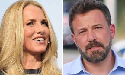 Laurene Powell y Ben Affleck.