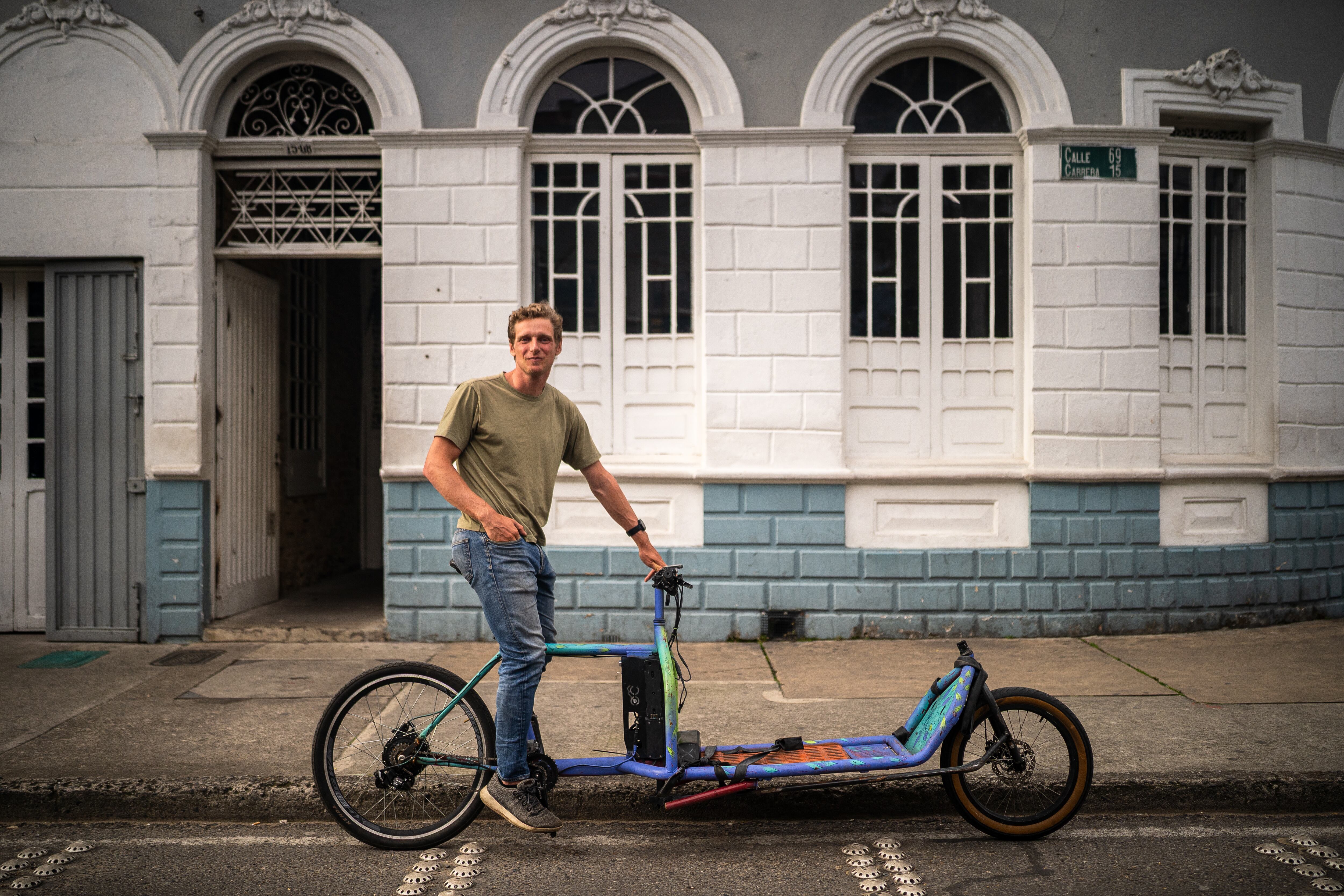 James Downer, fundador y director de Guajira.