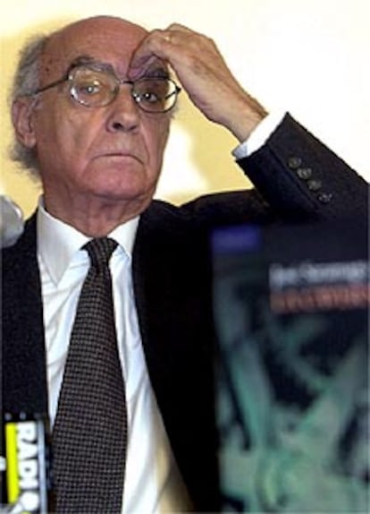 Imagen de archivo del escritor portugués José Saramago.