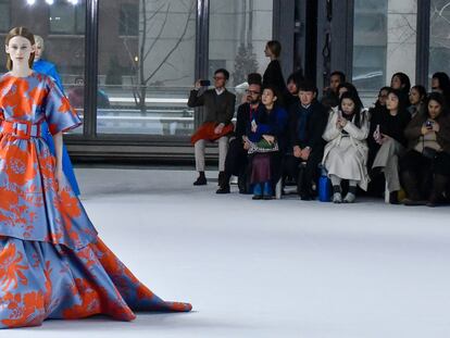 Un momento del desfile de Carolina Herrera celebrado en febrero de 2020 en Nueva York.