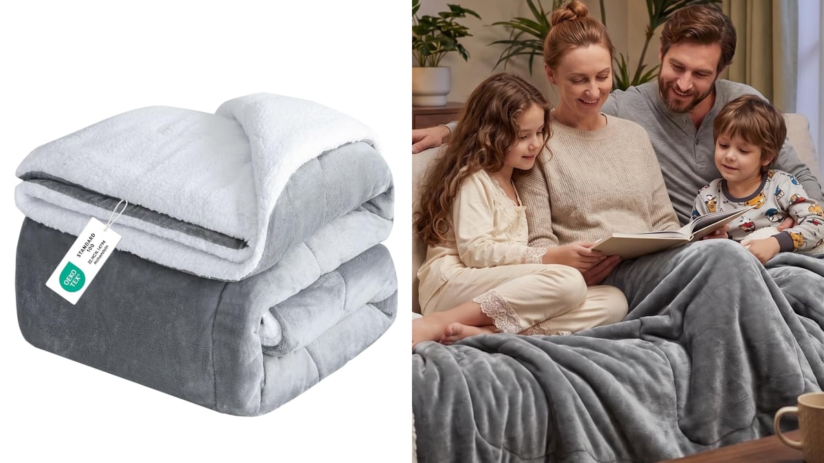 Se trata de una manta cálida y confortable de sofá ideal para toda la familia.