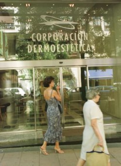 Establecimiento de Corporaci&oacute;n Dermoest&eacute;tica en Madrid.