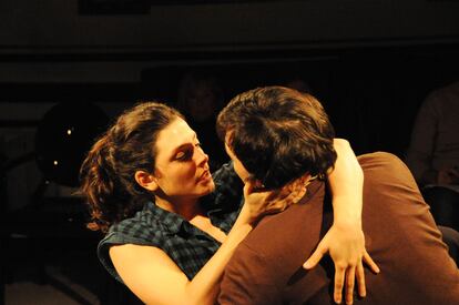 Una escena de la obra de teatro 'La función por hacer', dirigida por Miguel del Arco.