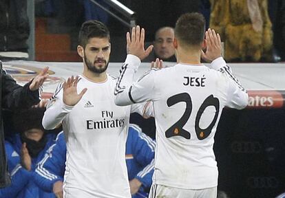 Isco sustituye a Jesé