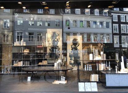 Escaparate de Illums Bolighus, una tienda de diseño en Copenhague.