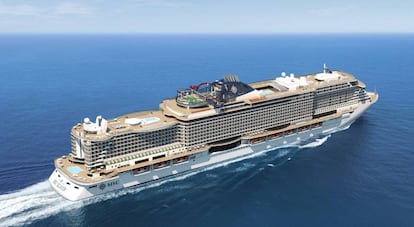 MSC Cruceros invertirá unos 900 millones en la construcción del buque Seaview