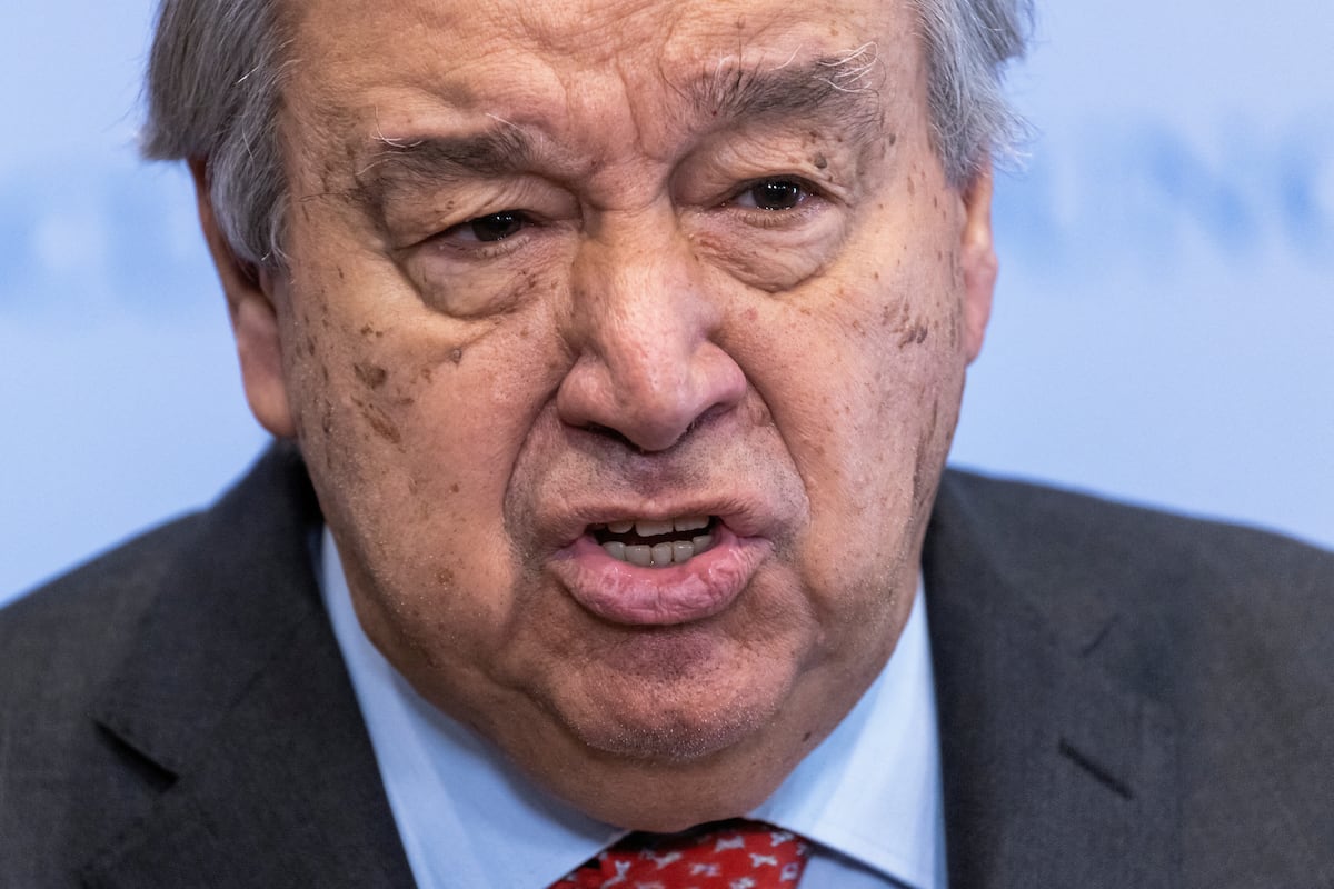 Guterres Warns Against Ethnic Cleansing in Gaza
