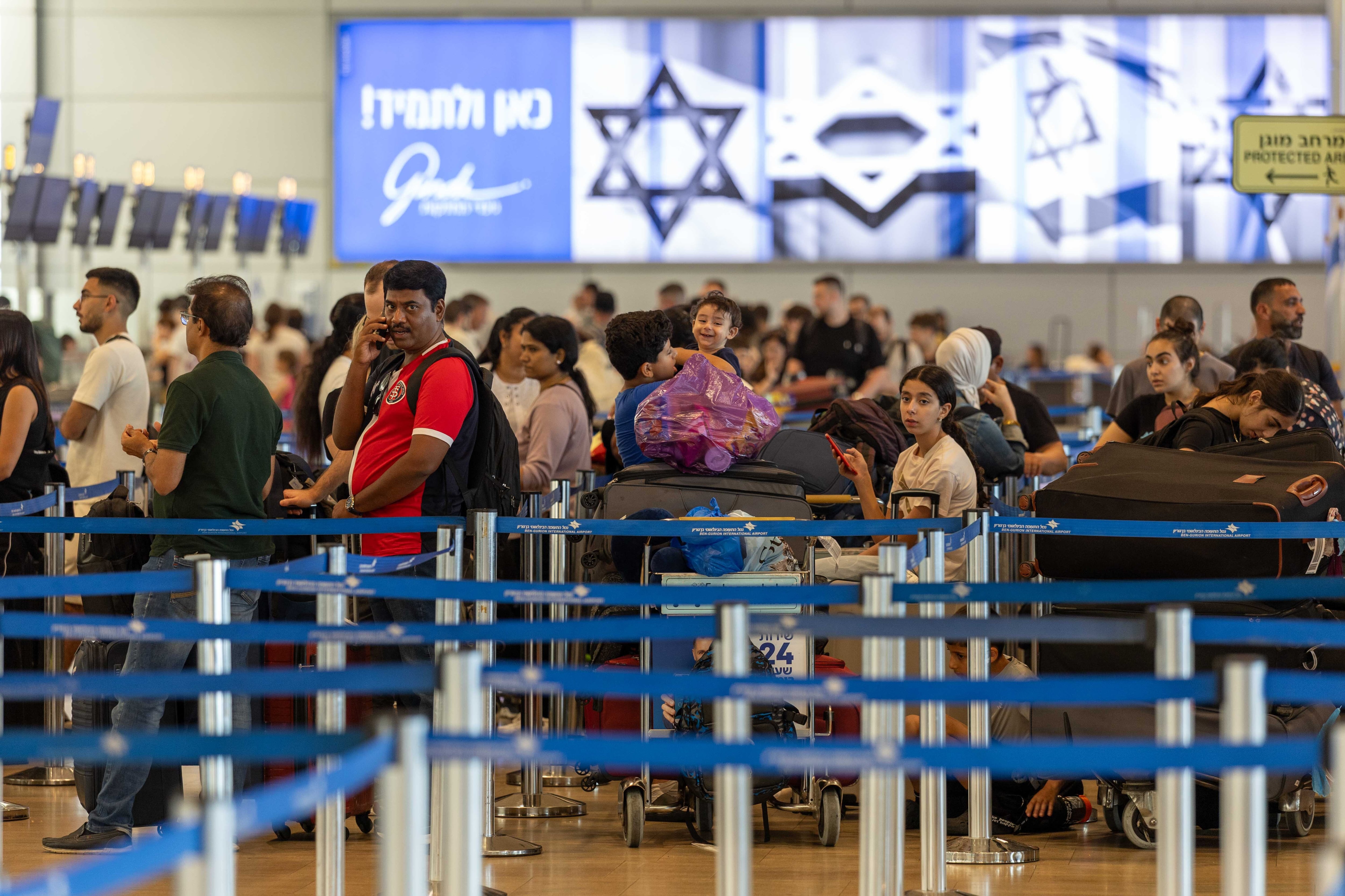 Israel tiene un problema con su principal aeropuerto