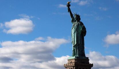 La estatua de la Libertad, en Nueva York.