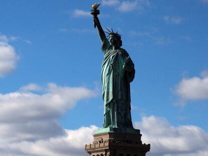 La estatua de la Libertad, en Nueva York.