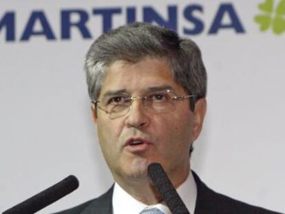 Fernando Mart&iacute;n, presidente de Martinsa Fadesa
