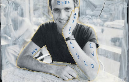 An untitled image from the book ‘Coming and Going.’ “My eyes are full of love,” the author writes, referring to his self-portrait.