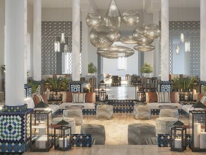 Recepción del Meliá Sol Marrakech VVO, cuya apertura está prevista para noviembre.