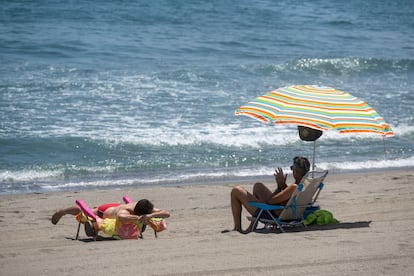 Santa Bárbara Beach in La Línea de la Concepción.