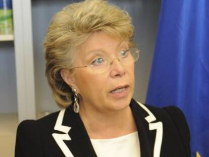La vicepresidencia de la Comisi&oacute;n Europea Viviane Reding.