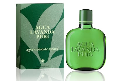 El Agua Lavanda de Puig nació en los años 40, pero en los 80 vivió un momento de auge. Había toda una gama de belleza con su aroma refrescante (desodorantes, body milk...) y en Iberia se encargaban de las amenities de a bordo. A algunos aún nos huele a avión.