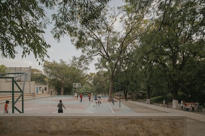 Detalle del parque El Aguaje en Tuxtla Gutiérrez, Chiapas.