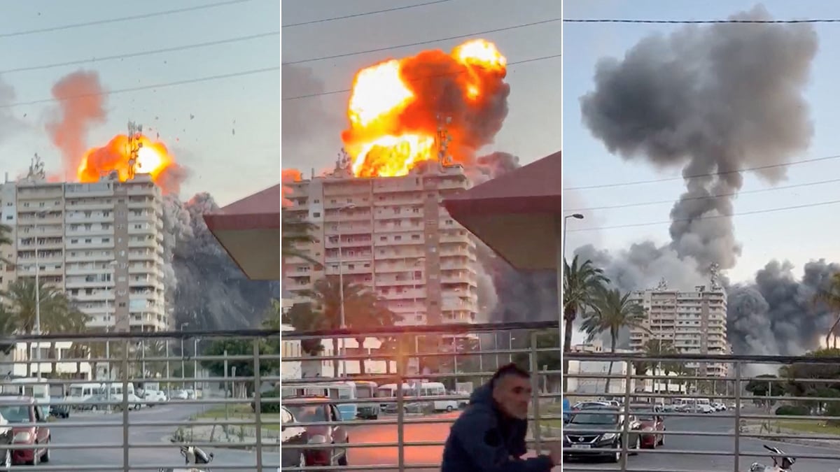 Israel bombardea Beirut mientras genera un nuevo éxodo en Líbano