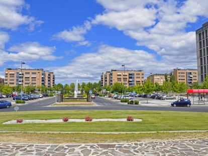 Un barrio de Alcorcón.