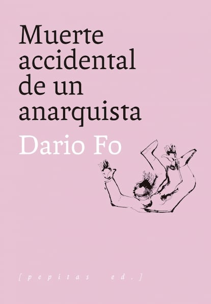 Portada de 'Muerte accidental de un anarquista', de Dario Fo.