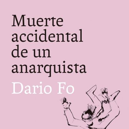 portada 'Muerte accidental de un anarquista', DARÍO FO. PEPITAS EDICIONES