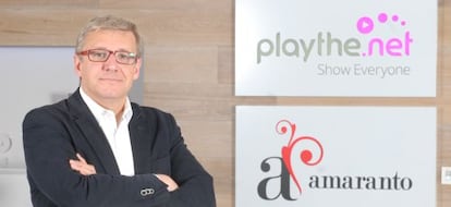 Miguel Vindel, fundador y consejero delegado de Playthe.net y Amaranto. 