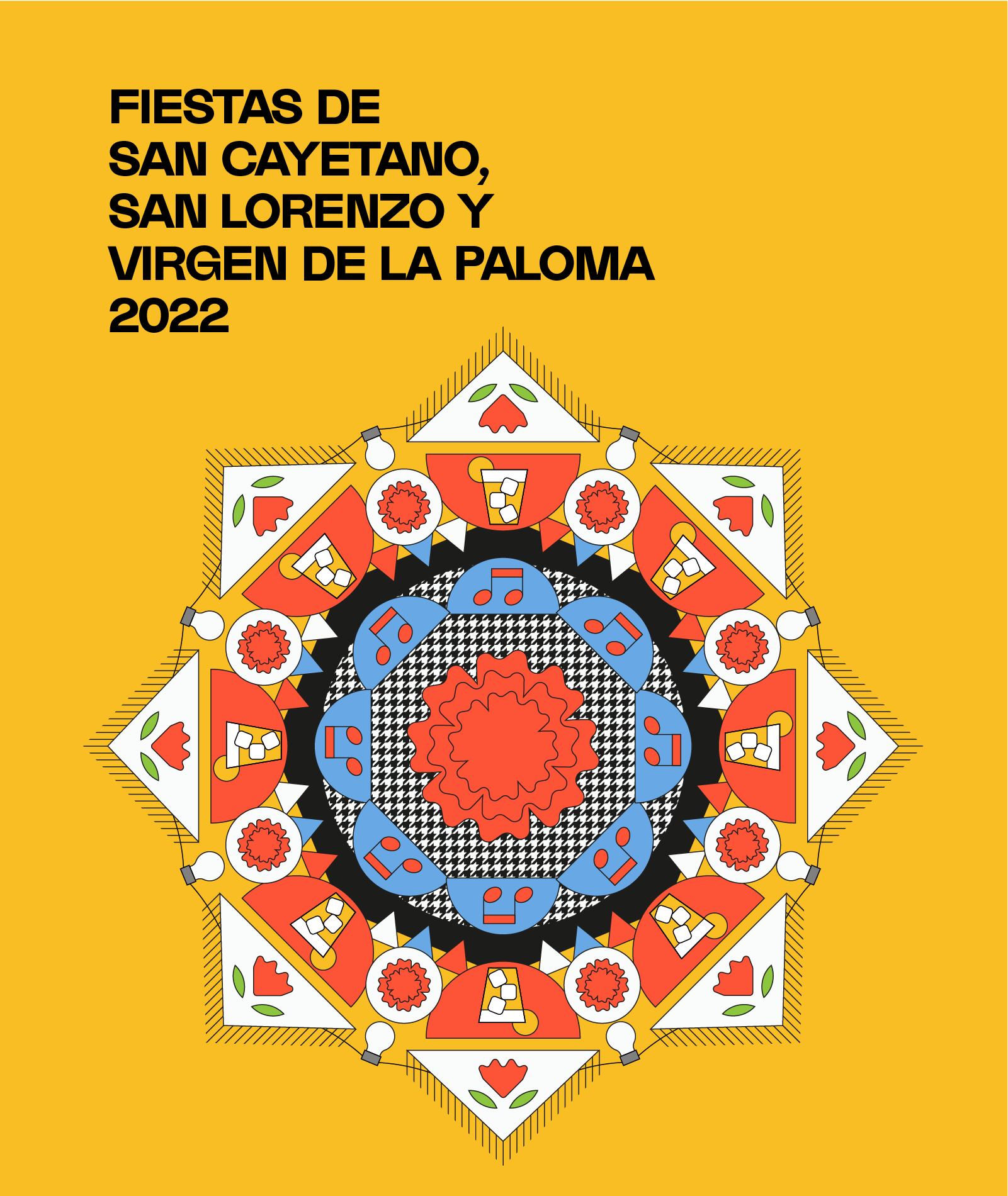 Cartel de las fiestas de San Cayetano, San Lorenzo y La Paloma de este año.