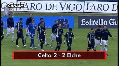 Celta, 2 - Elche, 2